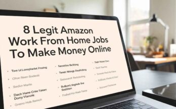 8 Legit Amazon Work From Home Jobs to Make Money Online