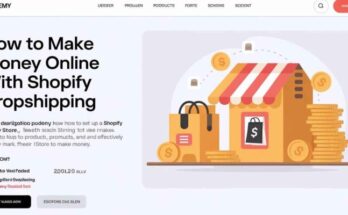 Make Money Online with Shopify Dropshipping